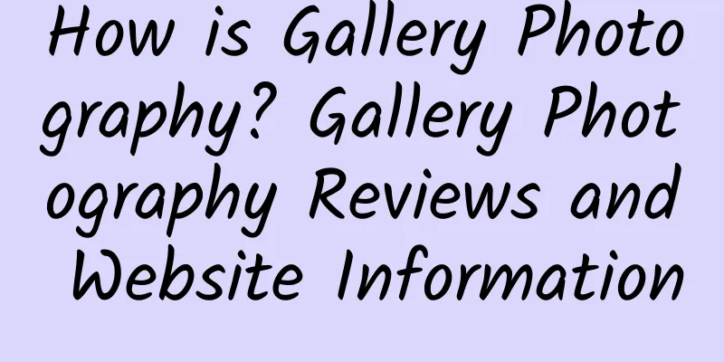 How is Gallery Photography? Gallery Photography Reviews and Website Information