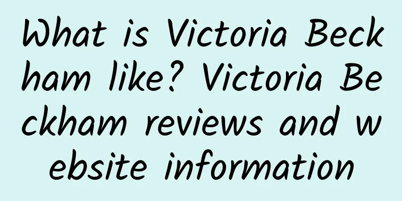 What is Victoria Beckham like? Victoria Beckham reviews and website information