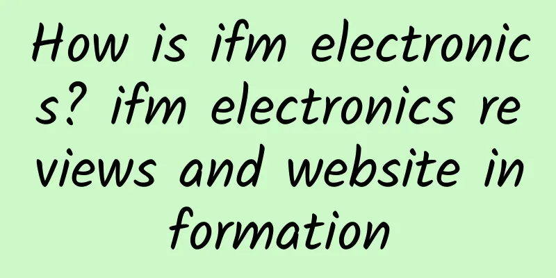 How is ifm electronics? ifm electronics reviews and website information