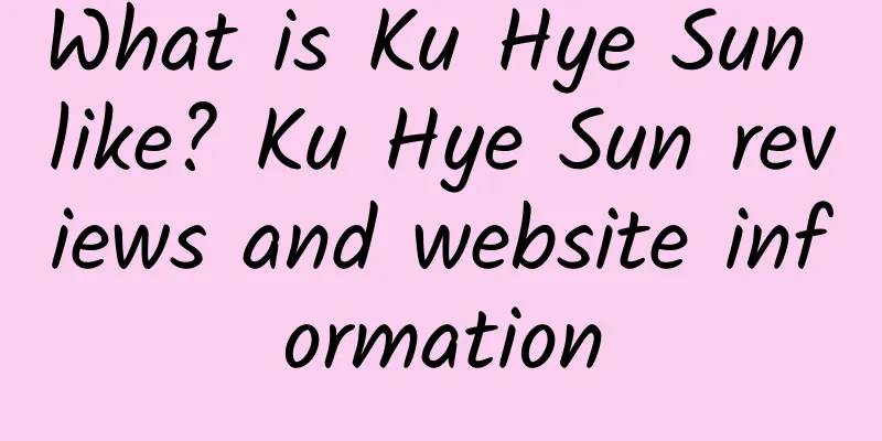 What is Ku Hye Sun like? Ku Hye Sun reviews and website information
