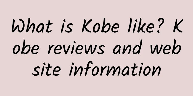 What is Kobe like? Kobe reviews and website information