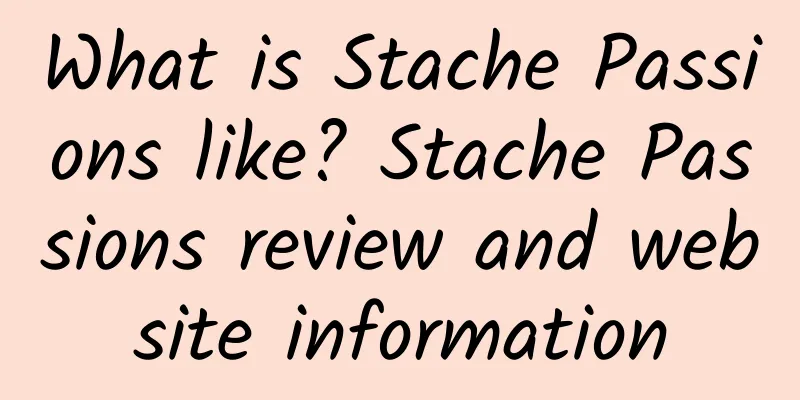 What is Stache Passions like? Stache Passions review and website information