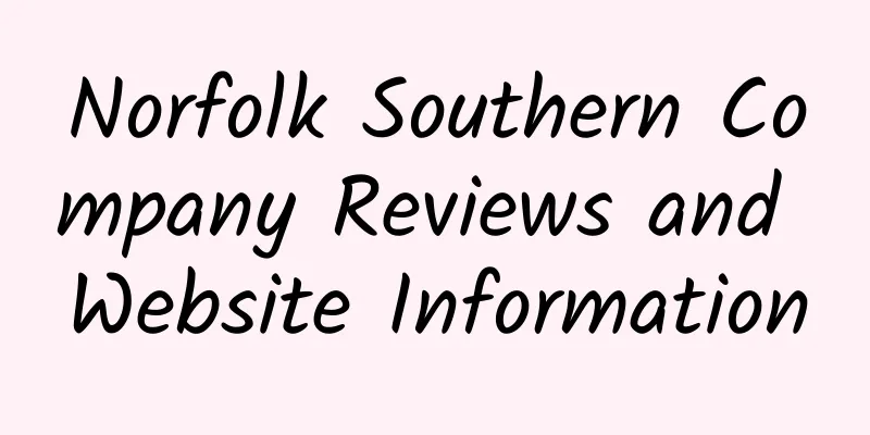 Norfolk Southern Company Reviews and Website Information