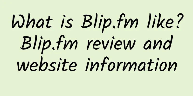 What is Blip.fm like? Blip.fm review and website information