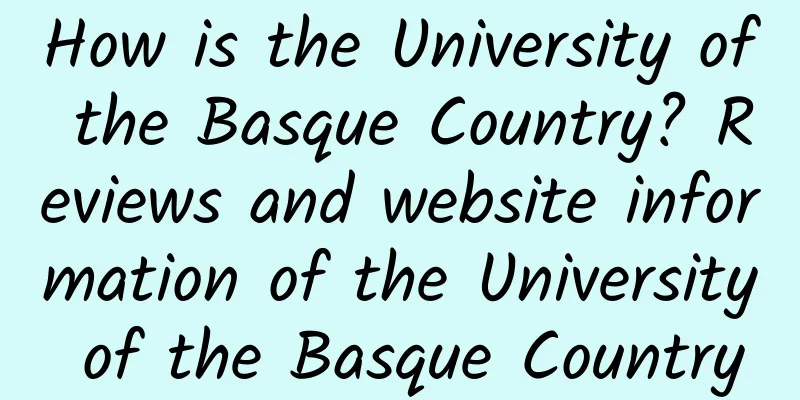 How is the University of the Basque Country? Reviews and website information of the University of the Basque Country