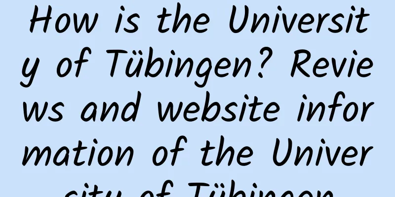 How is the University of Tübingen? Reviews and website information of the University of Tübingen