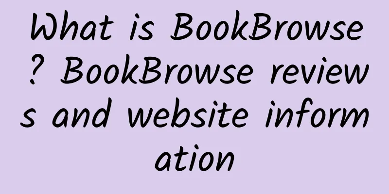 What is BookBrowse? BookBrowse reviews and website information