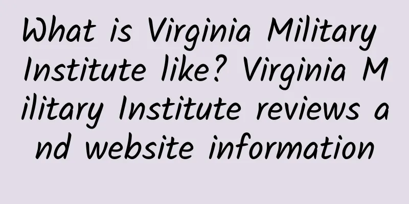 What is Virginia Military Institute like? Virginia Military Institute reviews and website information