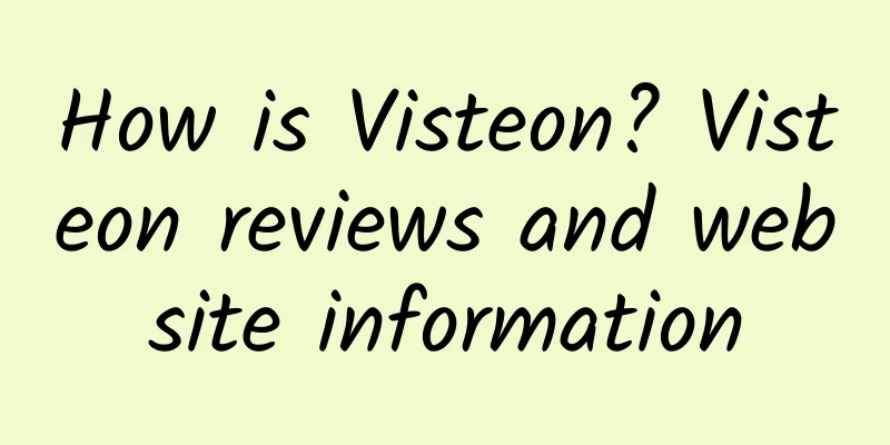How is Visteon? Visteon reviews and website information