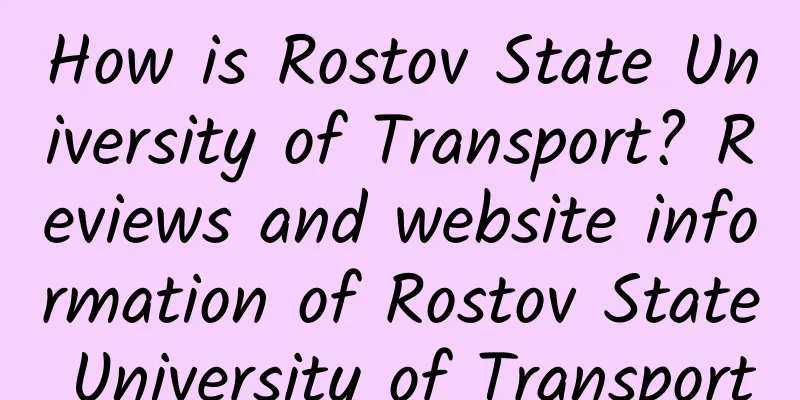 How is Rostov State University of Transport? Reviews and website information of Rostov State University of Transport