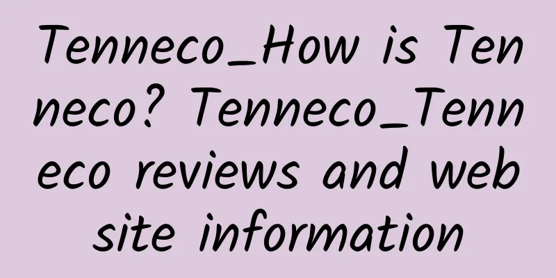 Tenneco_How is Tenneco? Tenneco_Tenneco reviews and website information
