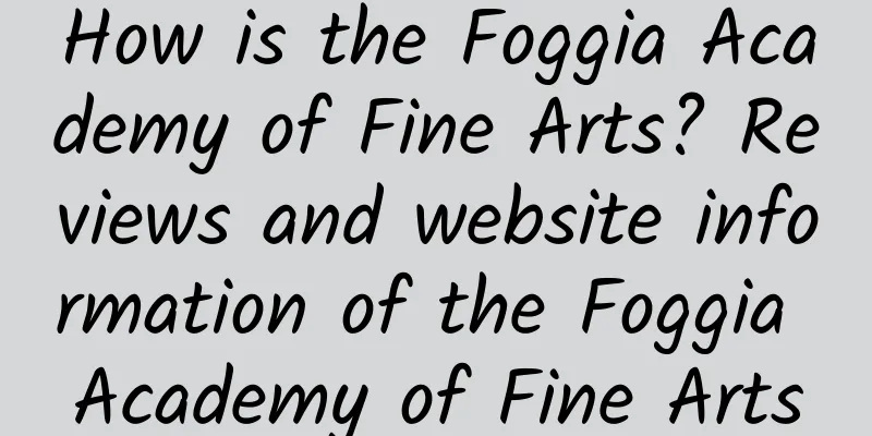How is the Foggia Academy of Fine Arts? Reviews and website information of the Foggia Academy of Fine Arts