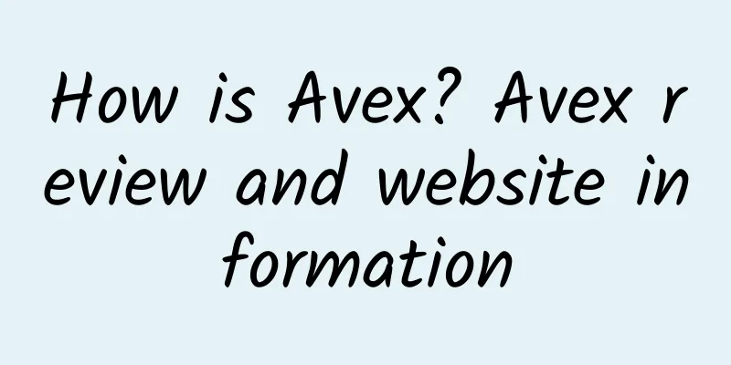 How is Avex? Avex review and website information
