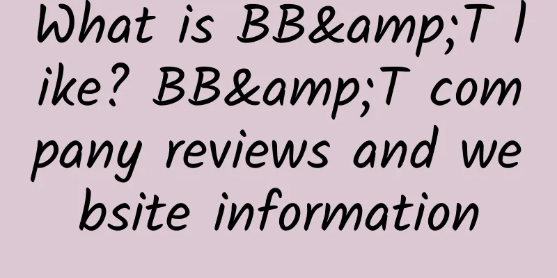What is BB&T like? BB&T company reviews and website information