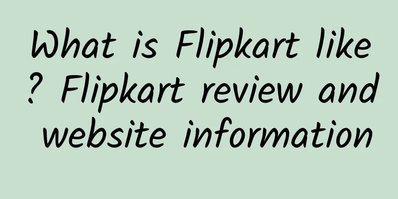What is Flipkart like? Flipkart review and website information