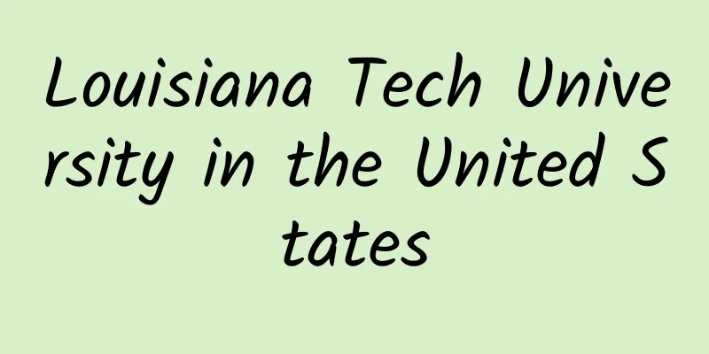 Louisiana Tech University in the United States