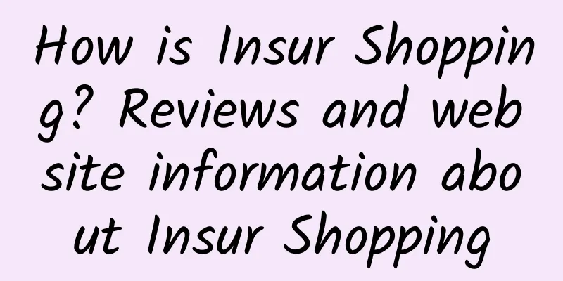 How is Insur Shopping? Reviews and website information about Insur Shopping