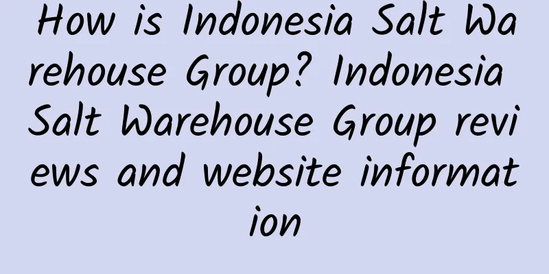 How is Indonesia Salt Warehouse Group? Indonesia Salt Warehouse Group reviews and website information