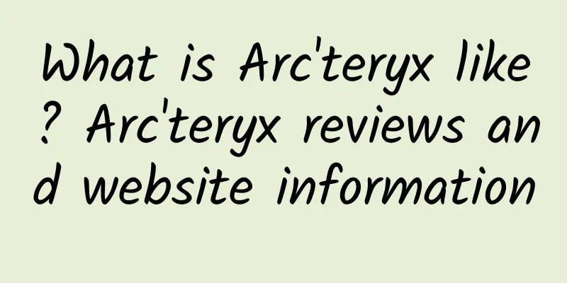 What is Arc'teryx like? Arc'teryx reviews and website information