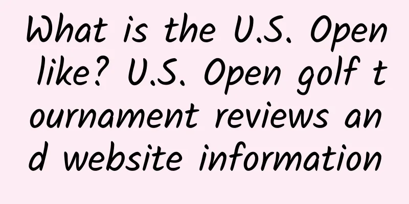 What is the U.S. Open like? U.S. Open golf tournament reviews and website information
