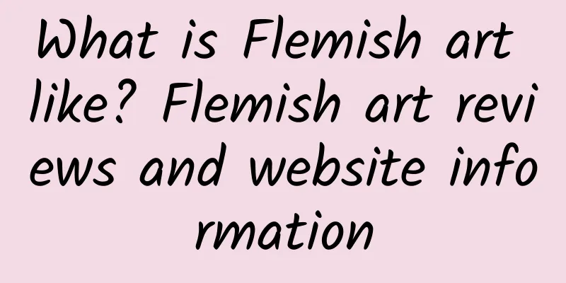What is Flemish art like? Flemish art reviews and website information