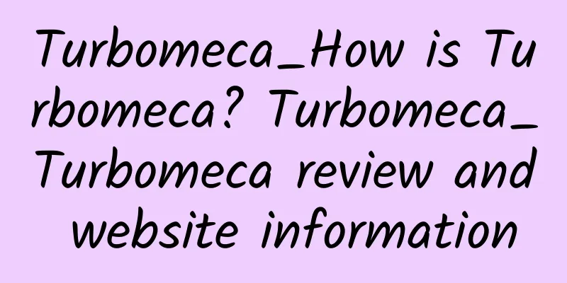 Turbomeca_How is Turbomeca? Turbomeca_Turbomeca review and website information