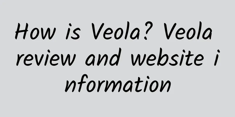 How is Veola? Veola review and website information
