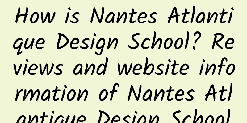 How is Nantes Atlantique Design School? Reviews and website information of Nantes Atlantique Design School