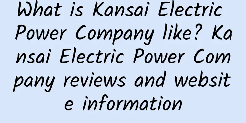 What is Kansai Electric Power Company like? Kansai Electric Power Company reviews and website information