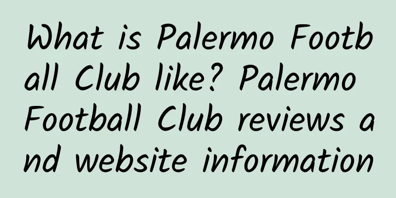 What is Palermo Football Club like? Palermo Football Club reviews and website information