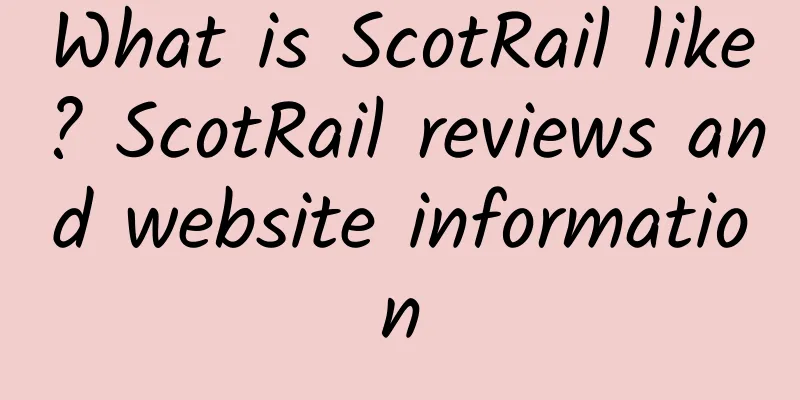 What is ScotRail like? ScotRail reviews and website information