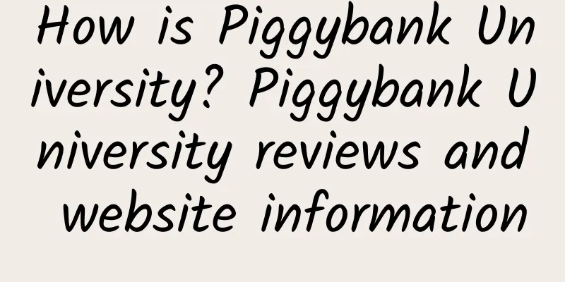 How is Piggybank University? Piggybank University reviews and website information