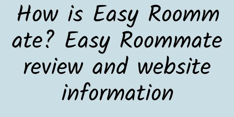 How is Easy Roommate? Easy Roommate review and website information