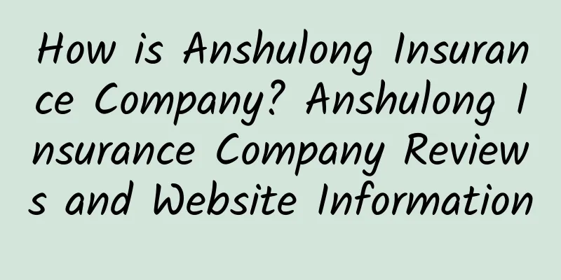 How is Anshulong Insurance Company? Anshulong Insurance Company Reviews and Website Information