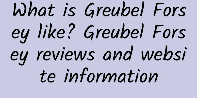 What is Greubel Forsey like? Greubel Forsey reviews and website information