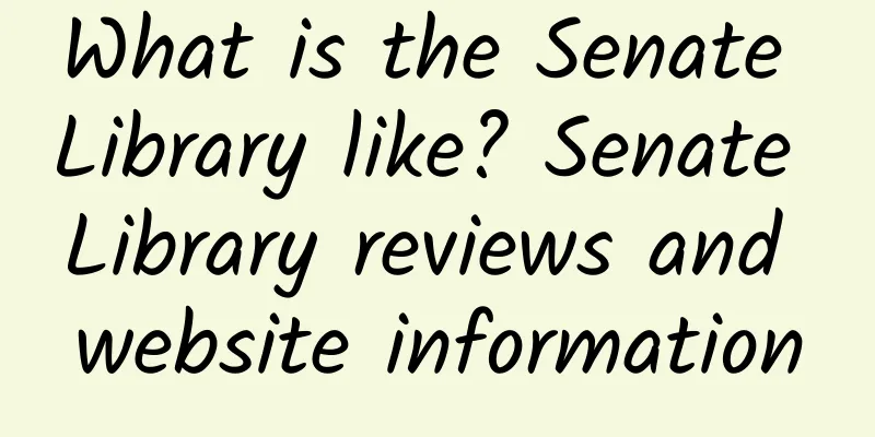 What is the Senate Library like? Senate Library reviews and website information