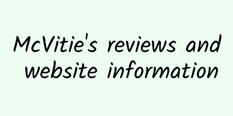 McVitie's reviews and website information
