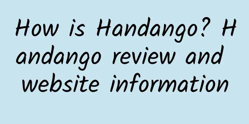 How is Handango? Handango review and website information