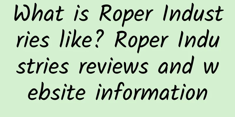 What is Roper Industries like? Roper Industries reviews and website information