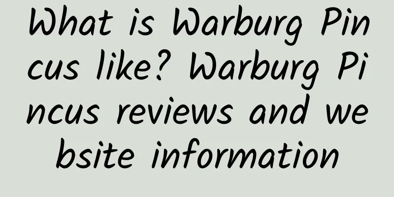 What is Warburg Pincus like? Warburg Pincus reviews and website information