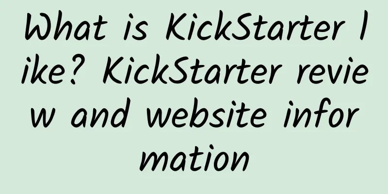 What is KickStarter like? KickStarter review and website information