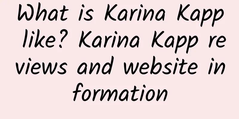 What is Karina Kapp like? Karina Kapp reviews and website information