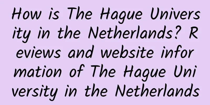 How is The Hague University in the Netherlands? Reviews and website information of The Hague University in the Netherlands