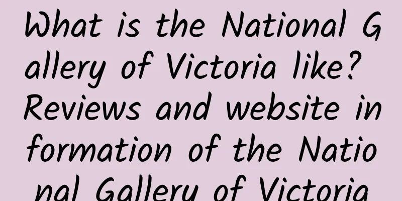 What is the National Gallery of Victoria like? Reviews and website information of the National Gallery of Victoria