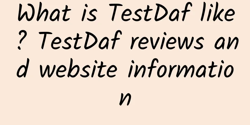 What is TestDaf like? TestDaf reviews and website information