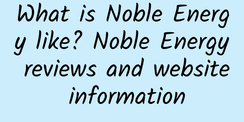What is Noble Energy like? Noble Energy reviews and website information