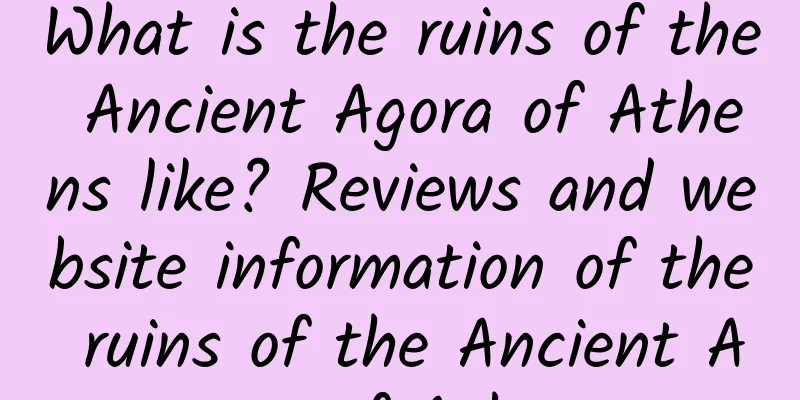 What is the ruins of the Ancient Agora of Athens like? Reviews and website information of the ruins of the Ancient Agora of Athens