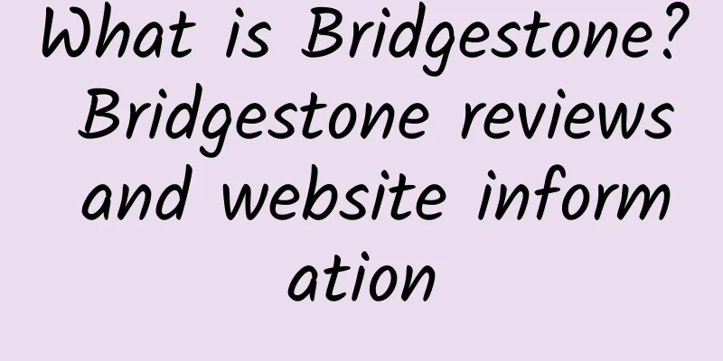 What is Bridgestone? Bridgestone reviews and website information