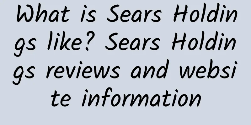 What is Sears Holdings like? Sears Holdings reviews and website information