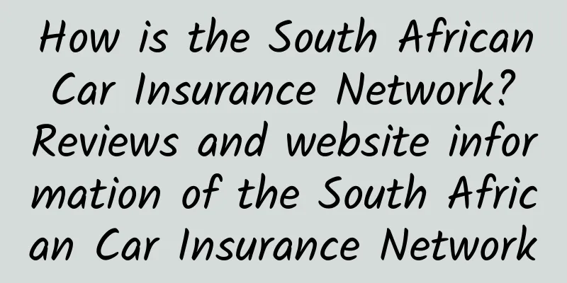 How is the South African Car Insurance Network? Reviews and website information of the South African Car Insurance Network